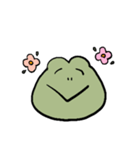 たれめのカエル（個別スタンプ：8）