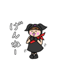 白と黒のかごしま弁スタンプ2（個別スタンプ：13）