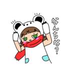 白と黒のかごしま弁スタンプ2（個別スタンプ：19）