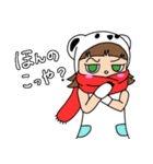 白と黒のかごしま弁スタンプ2（個別スタンプ：28）