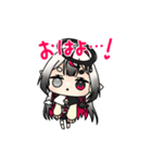 ライト・シャドウの日常LINEスタンプ（個別スタンプ：1）