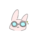 ウサギさんと一緒（個別スタンプ：5）