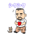 かわいい猫とかわいいおじさん パート2（個別スタンプ：21）