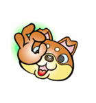 柴犬と一緒の時間（個別スタンプ：22）