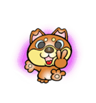 柴犬と一緒の時間（個別スタンプ：24）