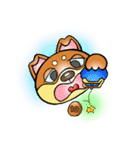 柴犬と一緒の時間（個別スタンプ：27）
