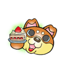 柴犬と一緒の時間（個別スタンプ：31）
