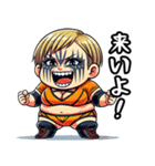 極悪ヒールの微笑みスタンプ（個別スタンプ：10）