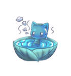 滴る猫の気分（個別スタンプ：15）
