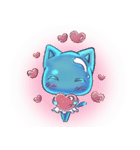 滴る猫の気分（個別スタンプ：17）