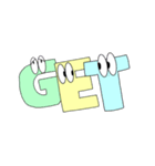 英単語スタンプidioms アレンジ用（個別スタンプ：4）