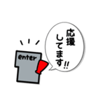 パソコンのenter♡（個別スタンプ：28）