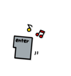 パソコンのenter♡（個別スタンプ：31）