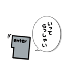 パソコンのenter♡（個別スタンプ：39）