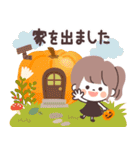 モノトーンPonyちゃん・ハロウィン（個別スタンプ：13）