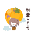 モノトーンPonyちゃん・ハロウィン（個別スタンプ：17）