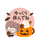 モノトーンPonyちゃん・ハロウィン（個別スタンプ：28）