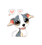 犬♡イタグレ（個別スタンプ：1）