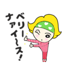 おしゃれヘアバンドタエコさんラブ（個別スタンプ：4）