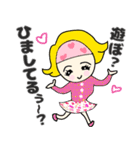 おしゃれヘアバンドタエコさんラブ（個別スタンプ：7）