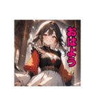 不知火の美少女＆イケメン②（個別スタンプ：1）