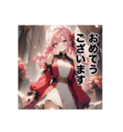 不知火の美少女＆イケメン②（個別スタンプ：9）