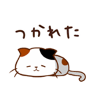 うちの子スタンプ 三毛猫（個別スタンプ：5）