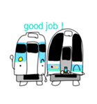 Blue trains（個別スタンプ：9）