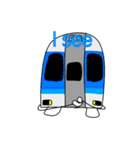 Blue trains（個別スタンプ：21）