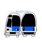 Blue trains（個別スタンプ：34）