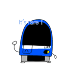 Blue trains（個別スタンプ：40）