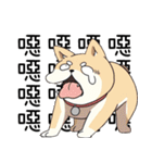 過剰反応する柴犬（個別スタンプ：29）