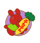 うさちゃんのアップリケ（個別スタンプ：9）