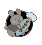 うさちゃんのアップリケ（個別スタンプ：11）
