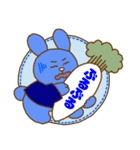 うさちゃんのアップリケ（個別スタンプ：13）