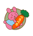 うさちゃんのアップリケ（個別スタンプ：29）