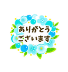 喪中 お悔やみ 季節の挨拶（個別スタンプ：5）