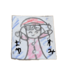 女の子のピンピン（個別スタンプ：11）