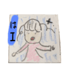 女の子のピンピン（個別スタンプ：13）