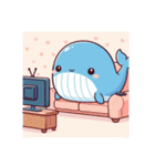 クジラくんスタンプシリーズ（個別スタンプ：29）