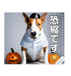 【ハロウィン】コスプレ初心者☆犬（個別スタンプ：6）