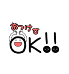 【英語】祝！手描き文字♡100（個別スタンプ：6）