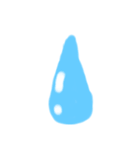 手書き 顔 スタンプ（個別スタンプ：16）