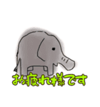 絵が苦手な人が描いた動物スタンプ（個別スタンプ：16）