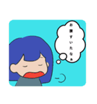 挨拶スタンプガールズ（個別スタンプ：7）