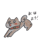 猫犬イラスト1（個別スタンプ：16）