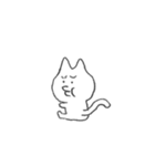 うごくねこ ー戦慄のねこなで声ー（個別スタンプ：6）