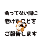 会ってない間に○○ことをご報告します（個別スタンプ：4）