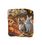 小さなうさぎの世界（個別スタンプ：3）