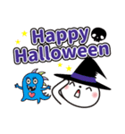 ハロウィン♡ゆるねこ【デカ文字】（個別スタンプ：11）